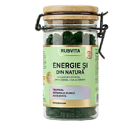 RubVita — flacon de 60 capsule pentru sănătatea prostatei